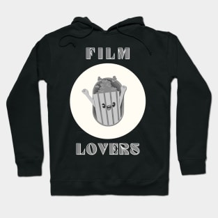 Film Lovers Club - b&w Hoodie